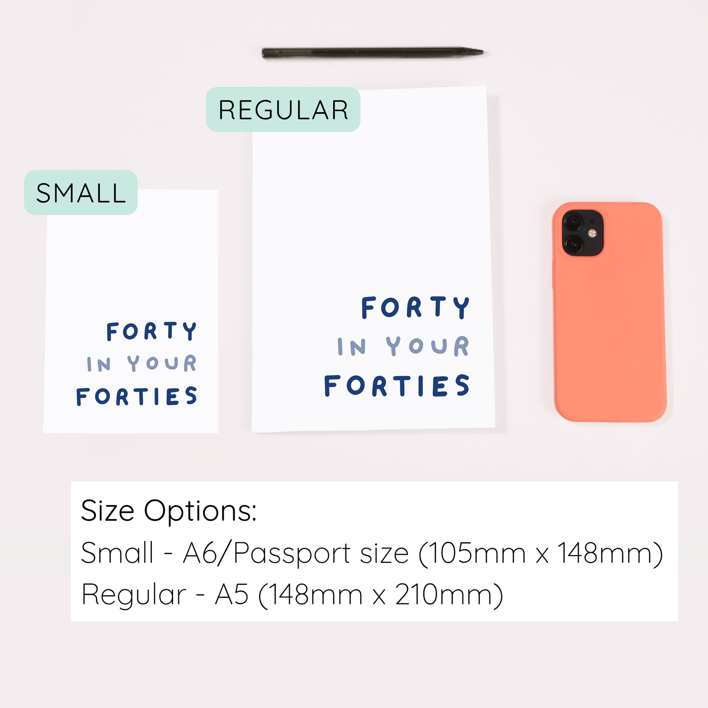 40 in your 40s Journal