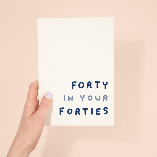 40 in your 40s Journal