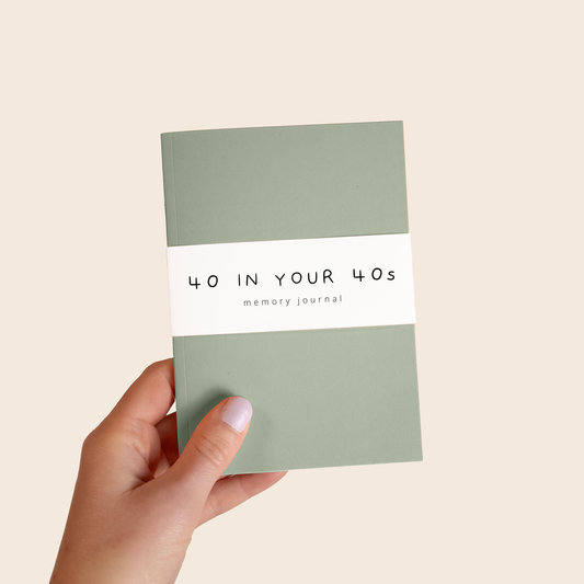 40 in your 40s Journal